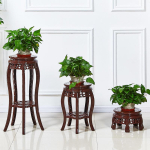Hiina stiilis mitmekihiline lillealus elutuppa v&otilde;i r&otilde;dule, plastikust Pothos riiul 38cm diameter, 32cm height