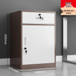 Kontori mobiilne hoiukapp lukuga: Lauasahtli all olev lehtmetallist arhiiv ja sahtlite organiseerija Standard