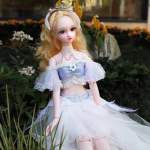 Erihind DBS Nukk 1/3 BJD Mehaanilise liigendiga keha meigiga, sealhulgas juuksed, silmad, riided, 62 cm k&otilde;rgus T&uuml;drukute unistuste haldjas