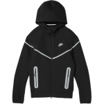 Nike Sportswear Tech Fleece t&auml;ispika lukuga Windrunner kapuutsiga Must/Bemis H&otilde;bedane Meeste Streetwear FZ0754-010 L