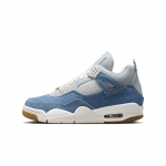 Air Jordan 4 Retro TEX Denim Worn Blue EU 44 sinine