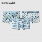 Maizuo Men's Printed Cotton Boxer Briefs XL