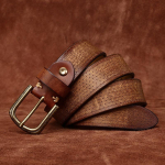 Meeste nahast v&ouml;&ouml; isikup&auml;ra trendikas paksendav eriti paks &otilde;&otilde;nes nahast v&ouml;&ouml; Meeste nahast messingist pandlaga esimene kiht veisenahast v&auml;ljapestud vintage 130cm