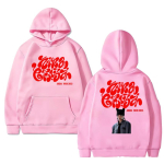 Laulja Nina Chuba Arena tuur 2025 Graafika Hupparid Mehed naised mood Y2k Dressipluus Unisex Vabaaja Fliis Pikkade varrukatega pulloverid M pink