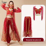 Printsess Jasmiini k&otilde;hutantsu kost&uuml;&uuml;m - Eksootiline India stiilis esinemiskomplekt t&auml;iskasvanutele Medium