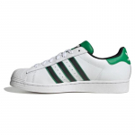 Adidas Originals Superstar Jalan&otilde;ud 'Valge Must Roheline' Tossud ID4670 38⅔