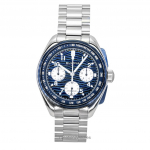 Bulova Lunar Pilot Timascus Kronograaf 150. aastap&auml;eva Piiratud V&auml;ljaanne Sinine T&auml;hik Kvarts 98A329 Meeste K&auml;ekell sinine