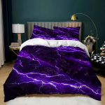 Lilla v&auml;lk tekikate kuninganna &auml;ikesetr&uuml;kiga voodipesukomplektid 3 tk lastele teismelistele t&auml;iskasvanutele lilla toakujundus pehmed tekikatted EU single(135x200cm)
