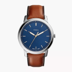 Minimalistlik meeste kvartskell, roostevabast terasest rihm, vabaajakell FS5304 blue