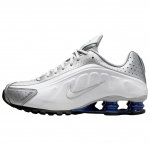 Nike Shox R4 Metallik H&otilde;be S&uuml;gav Kuninglik Sinine Meeste Tossud Valge HQ1988-102 40.5