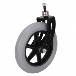 10-tolline k&auml;ija esiratas Universaalne PU rattarumm Tahke PVC ratas Asendus toiduk&auml;rudele