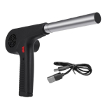 V&auml;ike 5V elektriline BBQ puhur ventilaator muudetava kiiruse regulaatoritega Grillimispuhur telkimiseks
