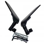 for Kawasaki Z800 Z900 Z750 Z750R Z750S Z1000 Z650 Z650RS Modified motorcycle rearview mirror rotating fixed wind wing reflector C