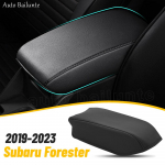 jaoks Subaru Forester 2022 2023 Keskkonsooli katted Auto k&auml;etugede kasti kate Nahast kaitse sisemus -2023