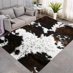 Kaasaegne lihtne flanellvaip elutuba diivan Lihtsalt hooldatav p&otilde;randamatt magamistuba Mustusth&uuml;lgav jalapatja Kodu kaunistus 80x120cm white