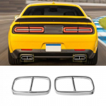 2x Sadula-, Summuti- ja K&otilde;rvaklappide Dekoorkatted Dodge Challenger 15+ jaoks
