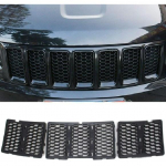 Front Grille erts Mesh Honeycomb Cover for 2014-16 Jeep Grand Cherokee Black