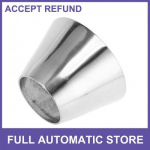 Car Exhaust Pipe Tubing Piping Adapters 2 OD to 35 OD 304 Stainless Steel