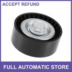 Accessory Drive Belt Idler Pulley Deflection Guide Pulley fit for Benz