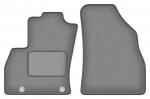 Dywaniki samochodowe prz&oacute;d do: Fiat Qubo kombivan (2008-2020) grafitowe