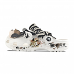 Crocs Crush Clog EVA Murray Kutsikas Dekoratiivne Pandla K&auml;sitsi Maalitud Graffitiga Vabaaja Stiilne Mitmek&uuml;lgne Augudega Kingad Unisex Valge 43-44 valge