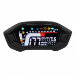 DC 8&ndash;12V Mootorratta spidomeeter, odomeeter, tahhomeeter, digitaalne n&auml;idikupaneel, universaalne 1, 2, 4-silindrilistele mootorratastele Single dashboard