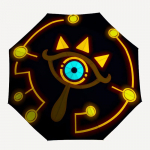 1 tk The Legend of Zelda Automaatselt avanev/sulguv Kokkupandav Kaasaskantav Vihmavari 8-ribilise konstruktsiooniga Naistele/Meestele, Aastaringselt Kasutatav a0901143