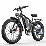 E-BYCCO EB7 Pro Elektrijalgratas 3000W Kahemootoriline 52V 23AH 26*4.0 Tolli Paksude Rehvidega Elektrijalgratas Maastiku H&uuml;draulilise Piduri Elektrijalgratas 2000W Dual Motor 52V 23AH