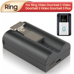 Laetav liitiumaku Ring Video Doorbell 3, Video Doorbell 3 Plus, J743, Video Doorbell 2 V4 jaoks, 6040mAh