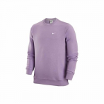 Meeste Nike tikitud logoga &uuml;mmarguse kaelusega pikkade varrukatega dressipluus EU XXL lilla