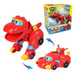 Uusimad Min Gogo Dino ABS deformeeruvad auto/lennuki tegevusfiguurid REX/PING/VIKI/TOMO transformeeruvad dinosauruste m&auml;nguasjad lastele kingituseks