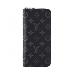 Louis Vuitton Zippy Stiilne Ja Praktiline Metallist Aktsentidega &Uuml;mber T&otilde;mbluku Ehitus Kaetud L&otilde;uendist Ja Veisenahast Rahakott Meeste rahakott M62295 Basic Set (Bag+Dust Bag)