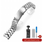 Omega Arc Interface'i tarvikute jaoks Roostevabast terasest Merihobu 300 Ookeani Universum V&auml;ike lendav taldrik Meeste Naiste Kella rihm 20mm