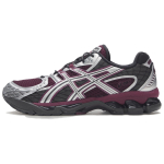 ASICS GEL Nimbus 10.1 Low top Casual City Commuting Running Shoes Unisex Dark Red 1203A543-501 41.5 gray