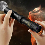 10-300x40 Hd Zoom Monocular Telescope With Bak4 Prism, 4k High Power Portable Scope For Hunting & Camping, Long Range Vision must