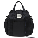 Fredrick Packers 210D Tipi kandekott m&auml;hkmekott, &otilde;lakott, lapsehooldekott, kerge, suure mahutavusega, 2-suunaline n&ouml;&ouml;rsulgemine, unisex, must black