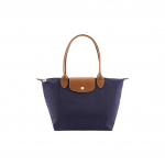 Longchamp Le Pliage 28 T&otilde;mblukuga kott Naiste kott Tumesinine 2605089P68 Basic Set (Bag)