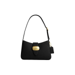 Coach Eliza 25 &uuml;hev&auml;rviline eemaldamatu &otilde;larihmaga piluga nahast &otilde;lakott keskmine naiste k&auml;ekotid must CP004-IMBLK Basic Set (Bag+Dust Bag)