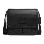 Coach Magnetilise Sulguriga Nahast ja Kangast S&otilde;numitooja Kott Meeste &Otilde;lakott Must CE534-SVO1U Gift Box Set (Basic Set+Yellow Box)