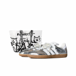 adidas Originals SAMBA OG Silver Mist Libisemisvastane Kulumiskindel Libisemisvastane Kulumiskindel Madal top JR0035(Team619-xS-BOX) 35⅔