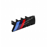 BMW jaoks Kuuma 2025 jaoks BMW M-logo X1 X2 X3 X4 X5 X6 F48 G01 E84 E83 F39 F10 F30 G11 G07 G86 G80 G60 E60 E46 3D Auto Esiv&otilde;re Ba 7.3x2.3cm matt must v&auml;rv