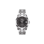 Tissot Kutu Series Automaatne Mehaaniline Liikumine 100 Meetrit Veekindel Kell 32 Mm Hall Taldrikuga Naiste kellad T035.207.11.061.00 Regular Watch Box,Black Dial Silver Strap
