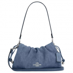 Coach Signature Jacquard Mini Grace Seljakott Merev&auml;esinine H&otilde;bedane Riistvara CAK37-SVIN Basic Set (Bag+Dust Bag)