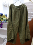 Johnature Summer Vintage lahtisest puuvillasest linasest mugavad elastsed v&ouml;&ouml;kohaga pikad p&uuml;ksid One Size