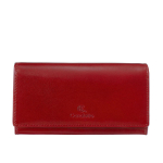 Suur punane Canaletto naiste rahakott sileda nahast, RFID-kaitsega - elegantsus ja turvalisus PD1602s165 RFID