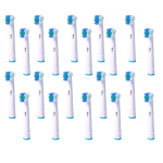 Universaalne elektriline hambahari SB17A(SB-17A) Oral B hambaharjapeade jaoks 20PCS white