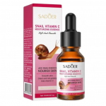 Toitev seerum n&auml;onaha s&uuml;gavaks niisutamiseks teokarbi lima ja C-vitamiiniga SADOER SNAIL VITAMIN C NIISUTAV ESSENTS - 15 ml