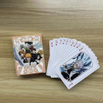 Anime Bleach Pokkerim&auml;nguasi Kurosaki Ichigo Kuchiki Byakuya Cosplay Lauam&auml;ngukaardid K&otilde;vakaaneline Kingitus Karbiga