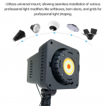100W kahetooniline COB LED videovalgusti 2700K 6500K fotograafia t&auml;itevalgusti stuudiofotograafia ja videisalvestuse jaoks