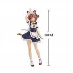 Anime m&auml;ngukuju Kookosp&auml;hkli kuju Kaunis teenrit&uuml;druk tegevuskuju Azuki kujuke Armas kassit&uuml;druk Mudel Kogu Anime kingitused 20-22CM